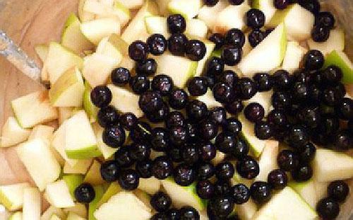 mezclar las frutas
