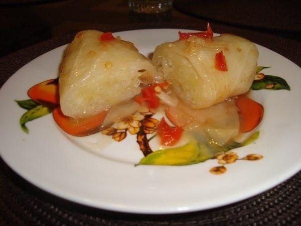 rollitos de col con patatas