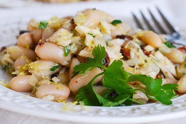 ensalada de champiñones nutritiva