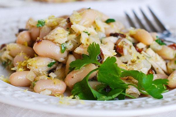 salade de champignons nourrissante