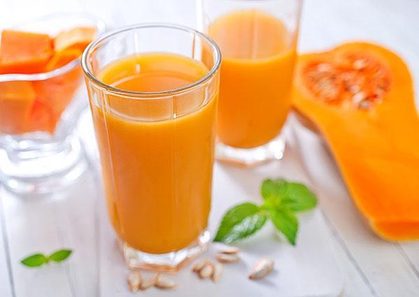 bebida saludable de naranja
