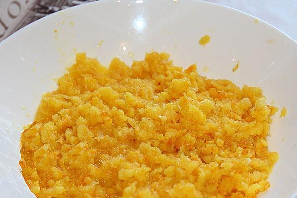 moler una naranja