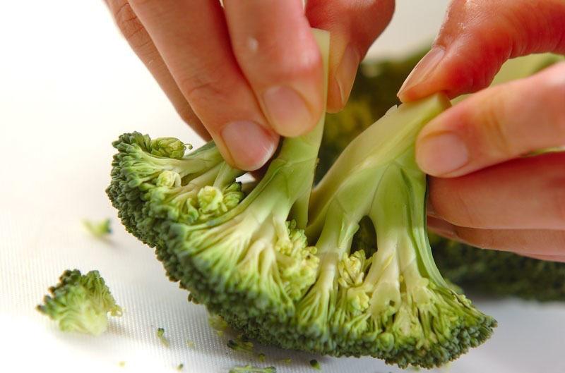 préparer le brocoli