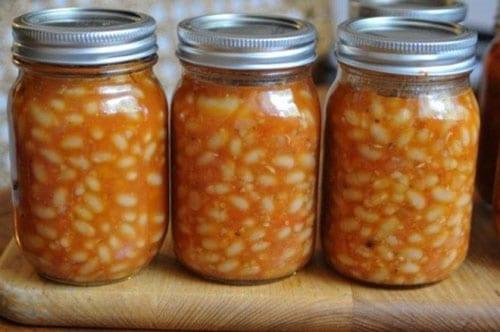 frijoles en tomate según una receta sencilla