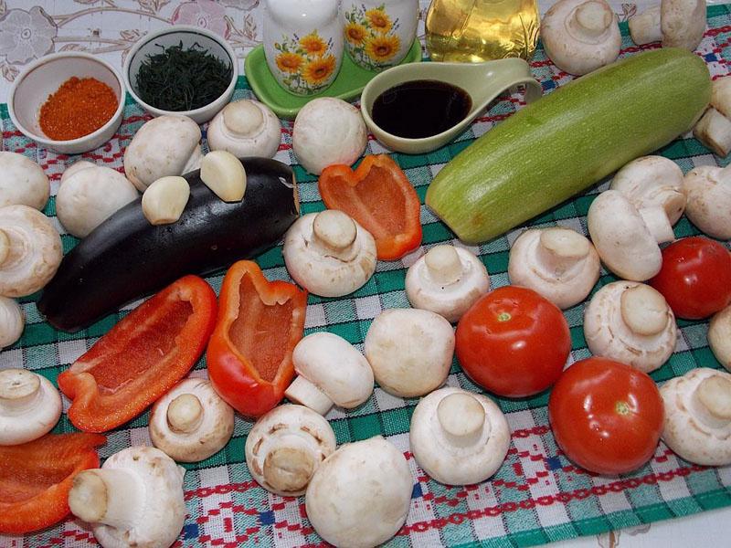 verduras al horno