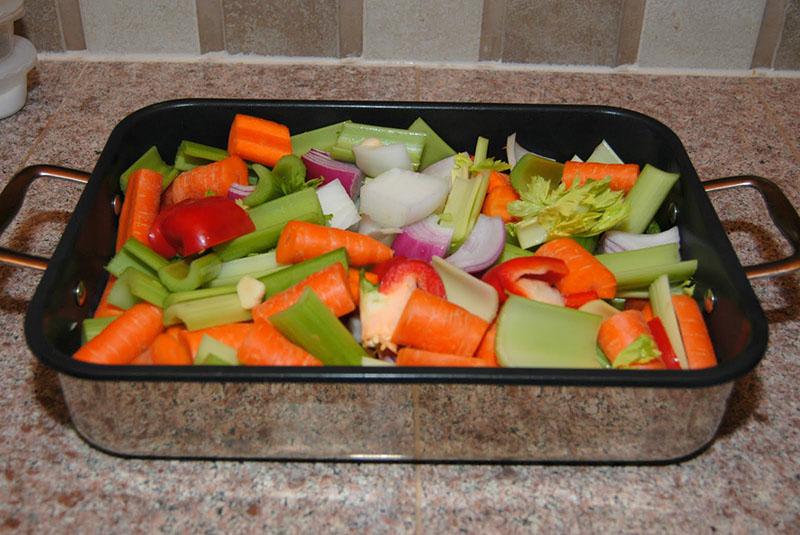 sélection de légumes pour la cuisson