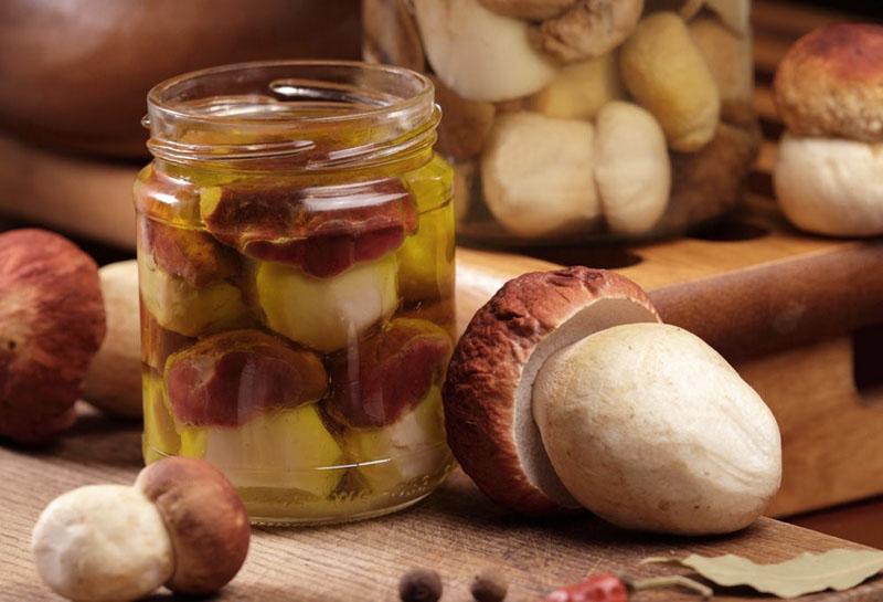 recetas de champiñones en escabeche para cocinar champiñones porcini