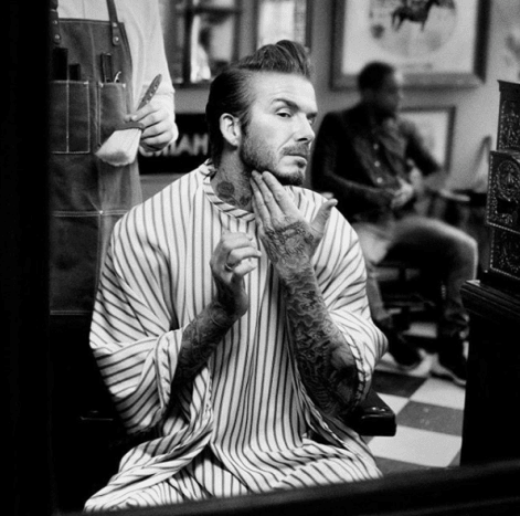 Foto via @house99Im März 2018 wird Beckham seine eigene Linie von Haut-, Bart- und Haarpflegeprodukten auf den Markt bringen.