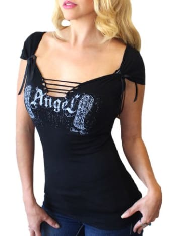 قميص Angel Slashed من Rodeo Fox
