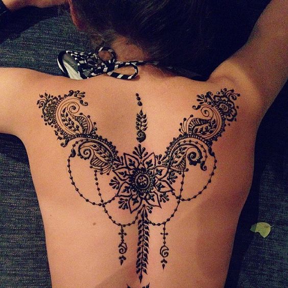 Henna Tattoo Designs - TOP 140 Designs und Ideen für Henna-Liebhaber