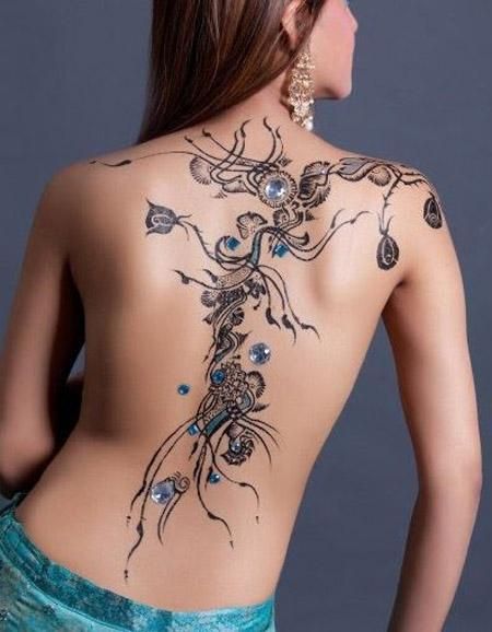 Henna Tattoo Designs - TOP 140 Designs und Ideen für Henna-Liebhaber