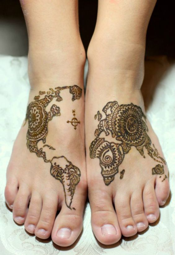 Henna Tattoo Designs - TOP 140 Designs und Ideen für Henna-Liebhaber