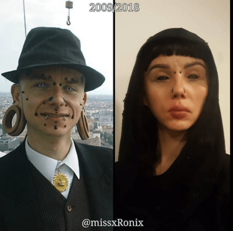 عندما كنت مراهقًا ، كنت منفصلاً جدًا بسبب البلطجة وقلة فهم الأشخاص من حولي. لقد كانوا أبسط من أن يفهموا شخصًا ينظر إلى الحياة أو الآخرين من زاوية أوسع قليلاً من أنفسهم. أتذكر ذات مرة مشاهدة برنامج تلفزيوني حيث قُتل متحول جنسياً ولسبب غريب امتلأت عيناي بالدموع. هذا جعلني أتساءل عن نفسي ، سألت نفسي ما هو الخطأ ، ولماذا أنا منفصل عاطفيًا حتى الآن أبكي على برنامج تلفزيوني غبي. منذ ذلك الحين عرفت أن شيئًا ما كان يحدث معي ، وهو شيء لم أفهمه في ذلك الوقت. حاولت العثور على معلومات حول الهوية الجنسية - لقد قابلت أشخاصًا على مر السنين وسافرت إلى الخارج وقد فتح ذلك عيني. عندما كنت أعيش في بولندا ، لم يكن بإمكاني تحمل تكاليف العمليات الجراحية أو لم يكن لدي أي وجهات نظر حول كيفية البدء. عندما جئت إلى لندن بدأت العملية على الفور تقريبًا.