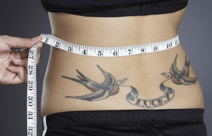 Ale mnozí se diví, co se stane s naším tetováním, když zhubneme?