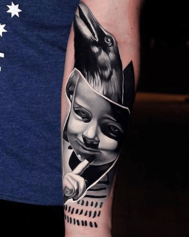 Foto přes @davepaulo_tattooartist Vzestup tohoto stylu černobílého tetování je důsledkem změny, kterou jsme viděli v kultuře tetování-která se vzdaluje od rigidní tradice a do krajiny uměleckých experimentů.