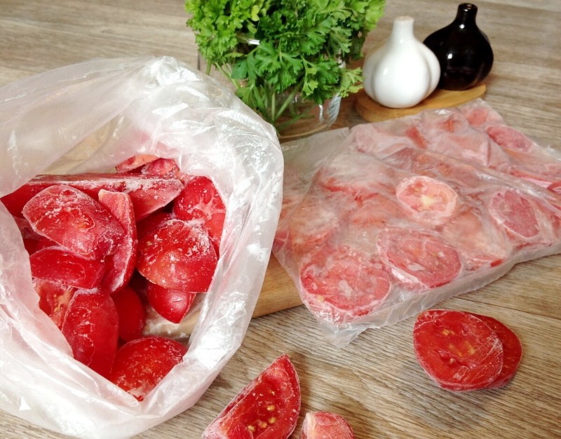 que se puede hacer con tomates congelados