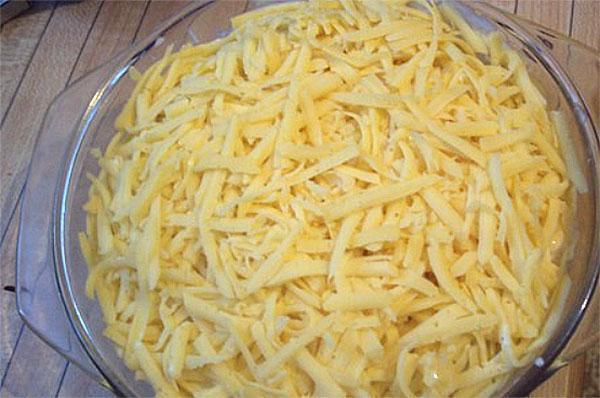 espolvorear con queso