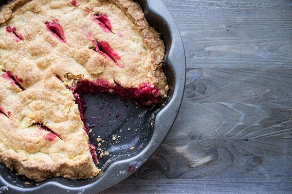 tarte aux canneberges traditionnelle