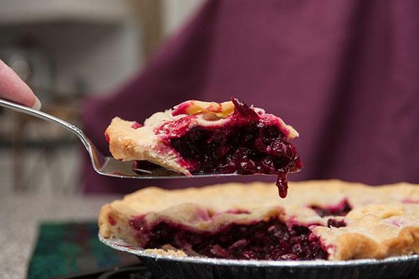 tarta de arándanos