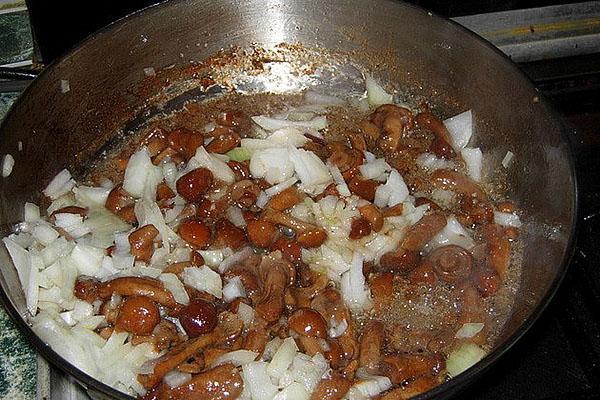 faire frire les champignons