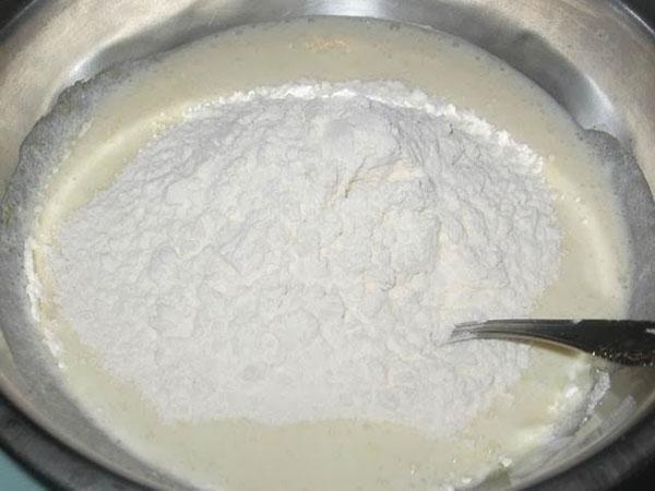 faire de la pâte pour charlotte