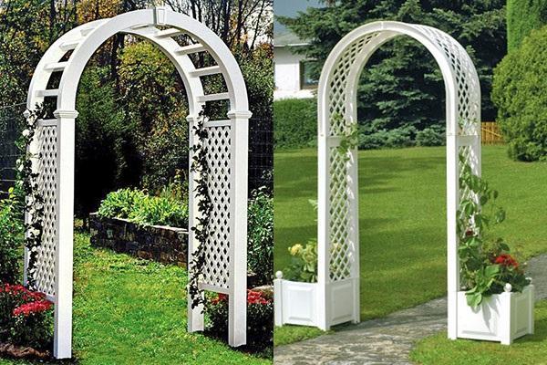 modèles d'arcs de jardin en plastique