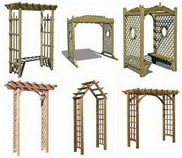 structures en arc en bois