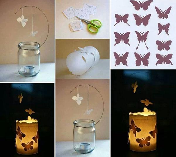 lanterne magique des papillons