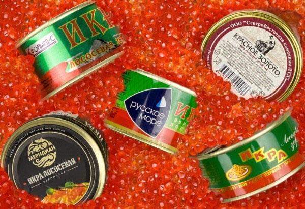 caviar rojo