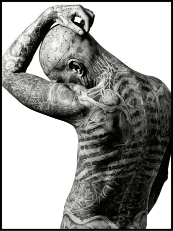 Série Illustrated Man od Sophy HollandRick Genest