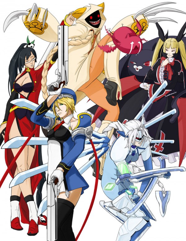 الفتيات blazblue