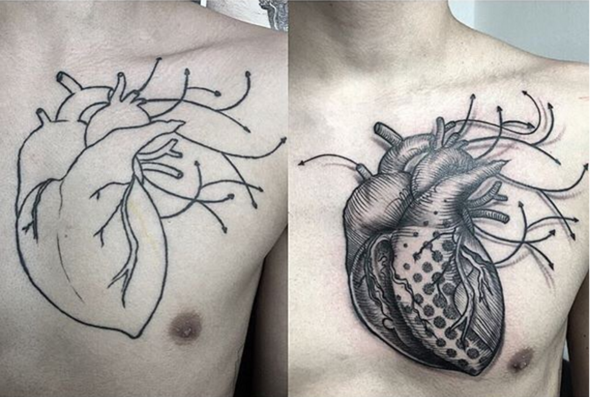 Tätowierung von Xavier Rodriguez. Foto: Instagram.