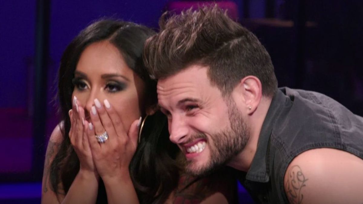 Snooki, Snooki and Nico, Nicole Polizzi, Nico Tortorella, How Far is Tattoo Far, Snooki MTV, Just Tattoo of Us, Jersey Shore, Jerzdays, Inked Magazine, Inked Mag, Snooki tattoos, Nico tattoos, MTV Younger