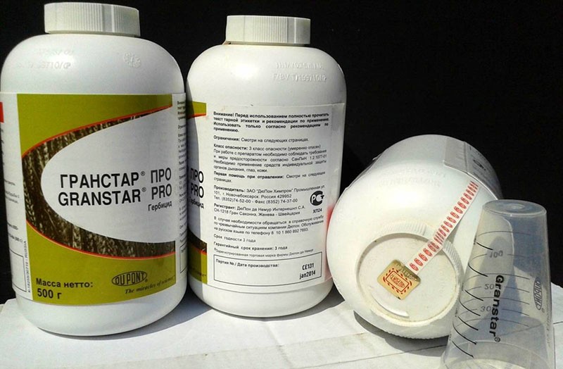 mode d'emploi de l'herbicide Granstar