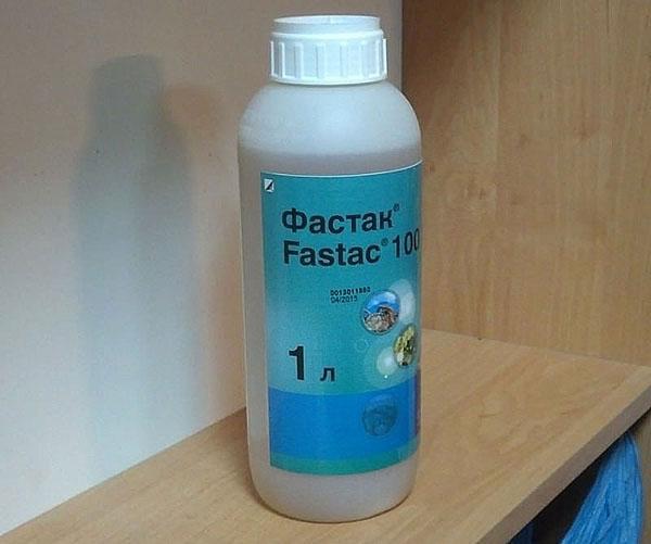 emballage d'insecticide fastak