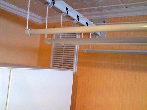 ventilation dans le vestiaire