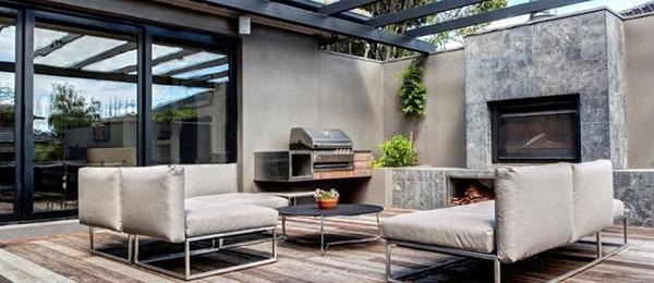 aire de loisirs avec barbecue
