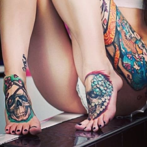 Foto via tattooeasilyWir müssen zugeben, das sind heisse Füße!