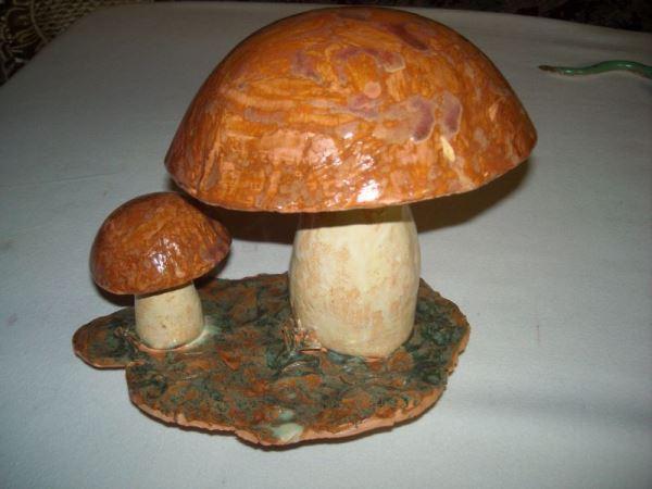 Figurine champignon prête à l'emploi