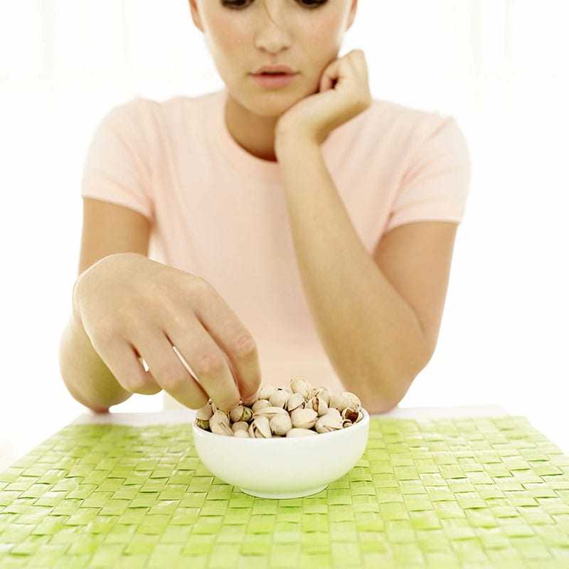 pistaches pour la beauté féminine