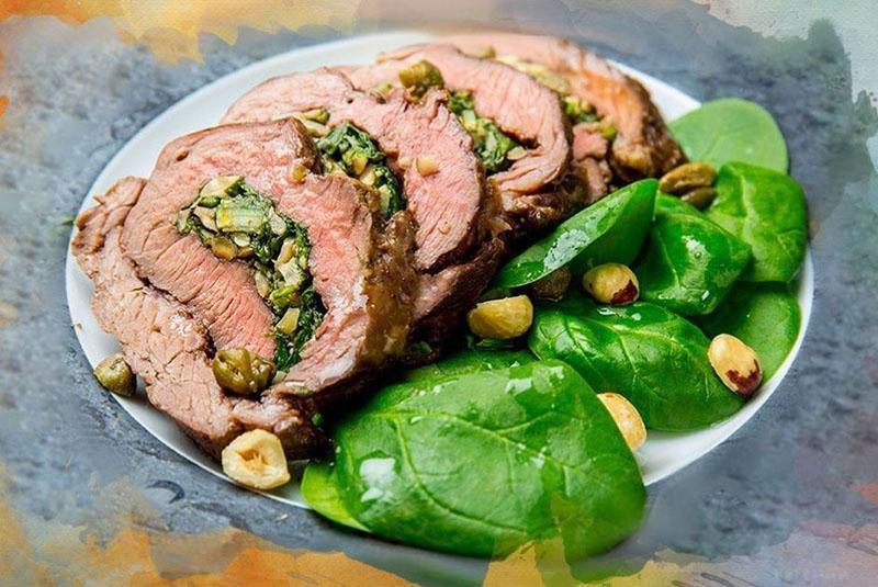 veau aux épinards