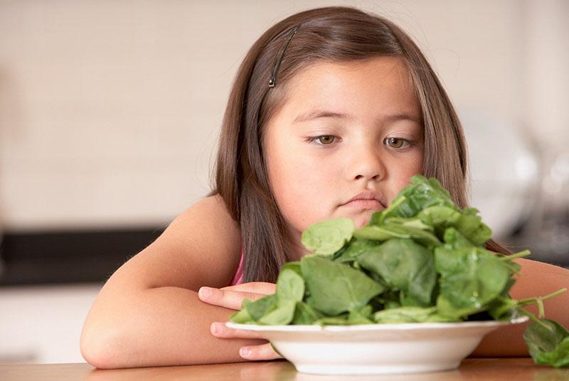 bienfaits des épinards pour les enfants