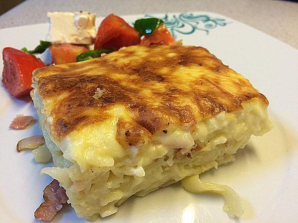 casserole de pâtes dans une mijoteuse