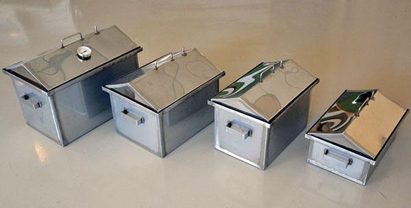 fumoir en acier inoxydable
