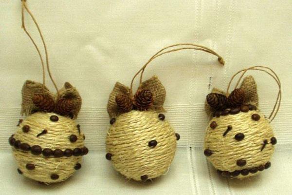 ensemble de boules pour l'arbre