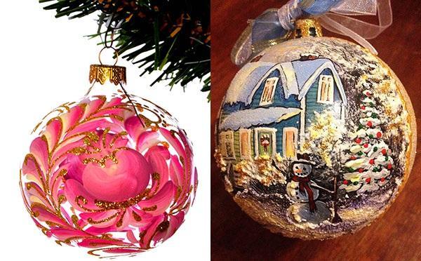 belles boules de noël