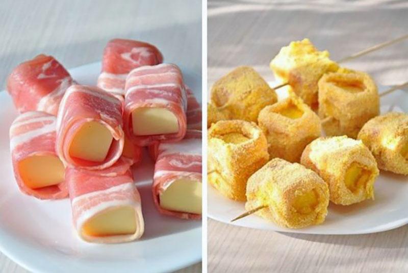 recetas de tocino aperitivo caliente