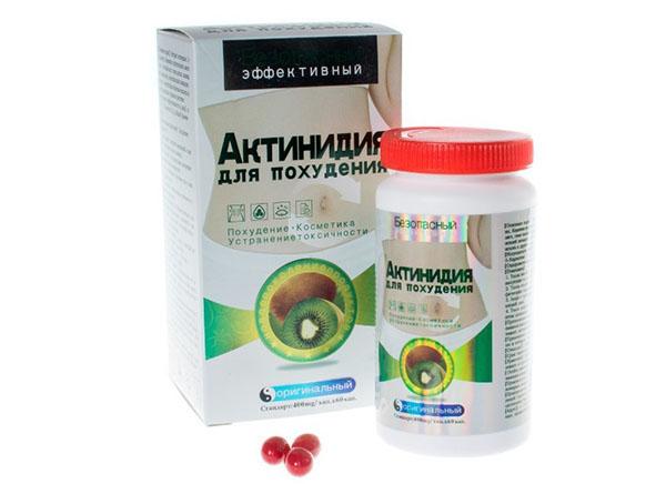 actinidia para bajar de peso