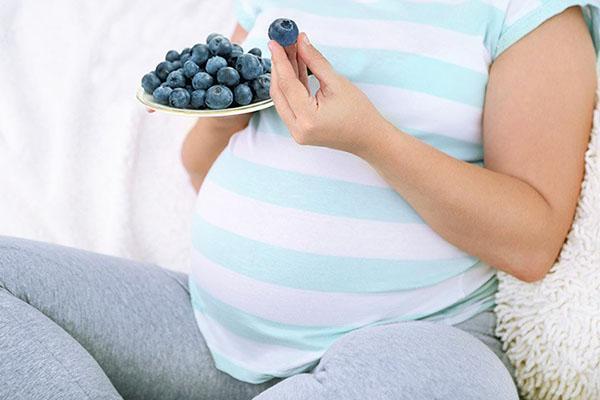 comer arándanos durante el embarazo