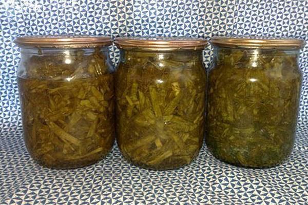 baba de cebolla en escabeche
